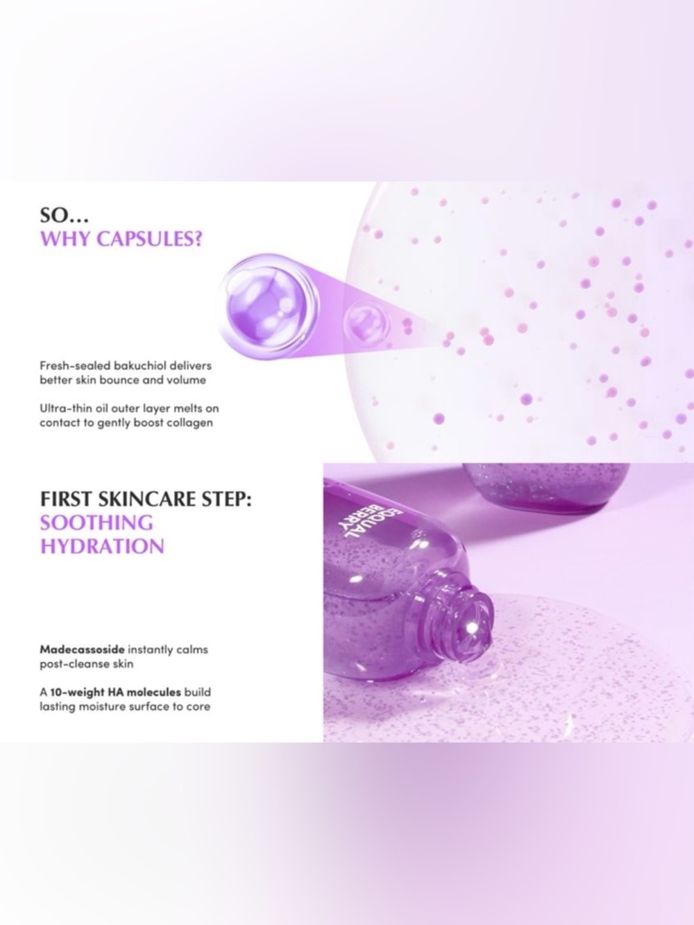 New in Box! EQQUALBERRY - Bakuchiol Plumping Capsule Toner - Picture 8 of 10
